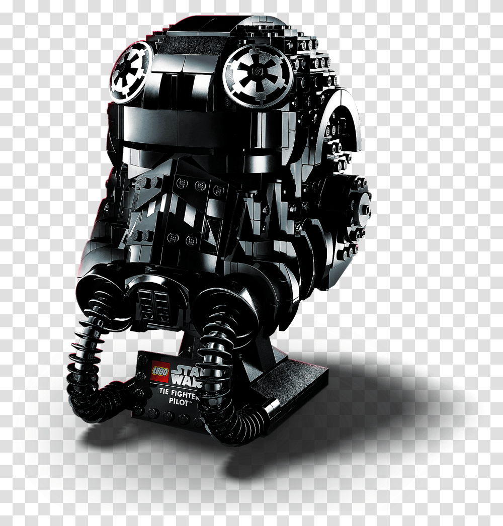 Lego Star Wars Tie Fighter Helmet, Engine, Motor, Machine Transparent Png