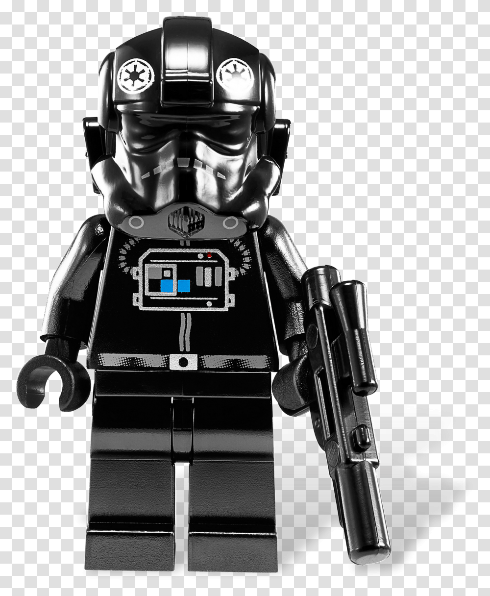 Lego Star Wars Tie Fighter Pilot, Robot, Helmet, Apparel Transparent Png