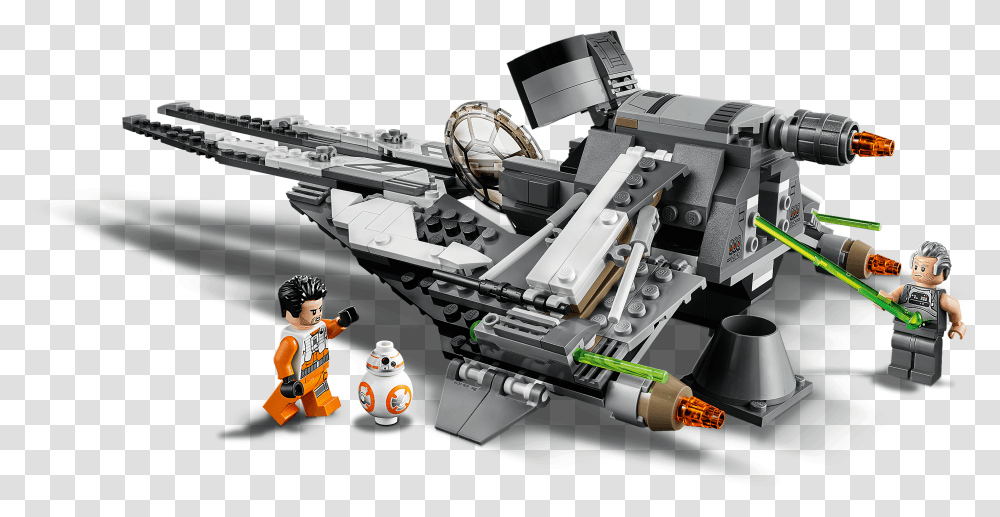 Lego Star Wars Tie Interceptor, Person, Spaceship, Aircraft, Vehicle Transparent Png