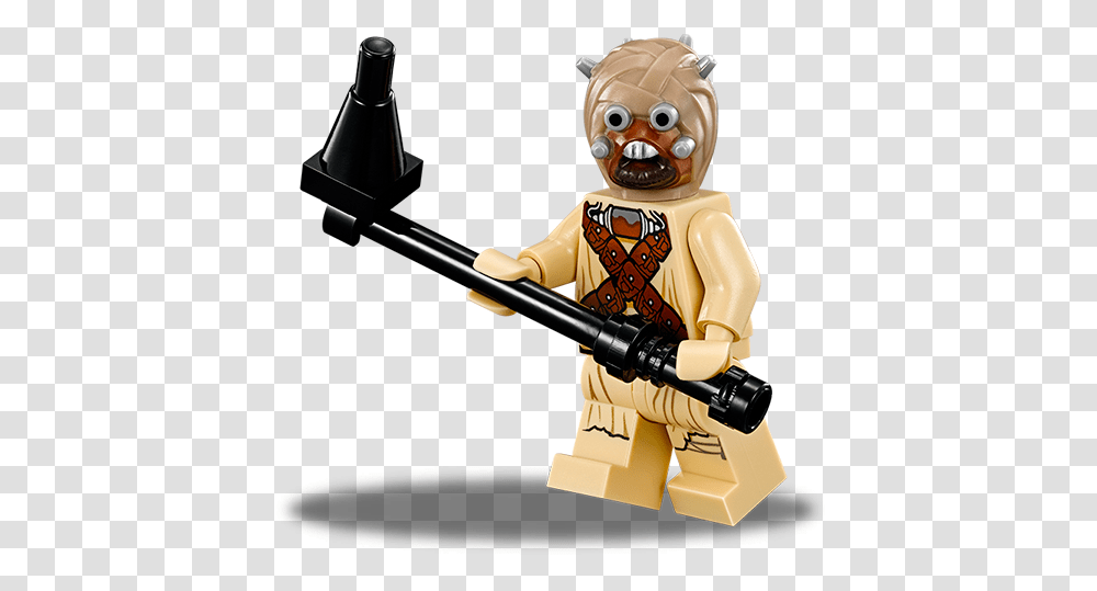 Lego Star Wars Tusken Raider, Toy, Coat, Weapon Transparent Png