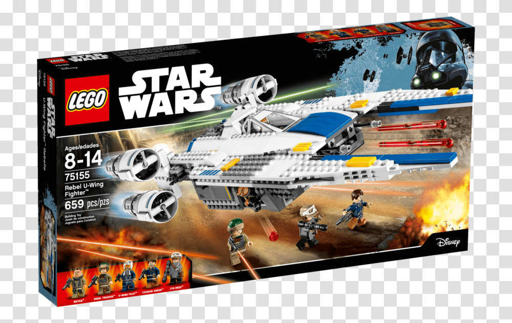 Lego Star Wars U Wing, Toy, Person, Vehicle, Transportation Transparent Png