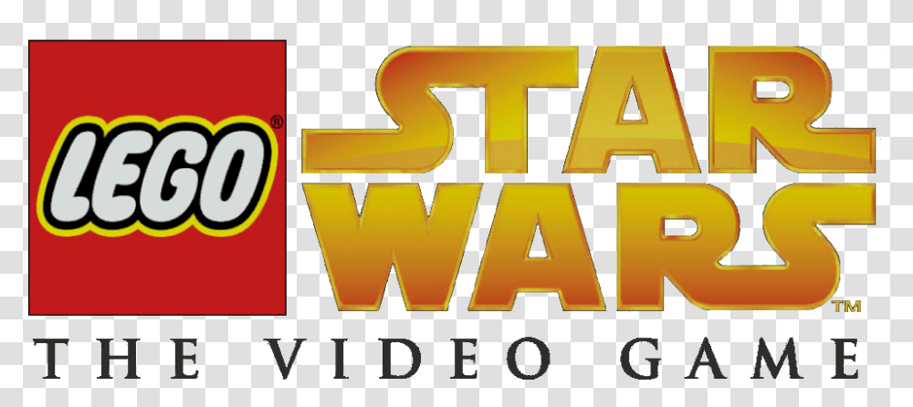 Lego Star Wars Video Game Logo Lego Star Wars Game Logo, Word, Alphabet Transparent Png