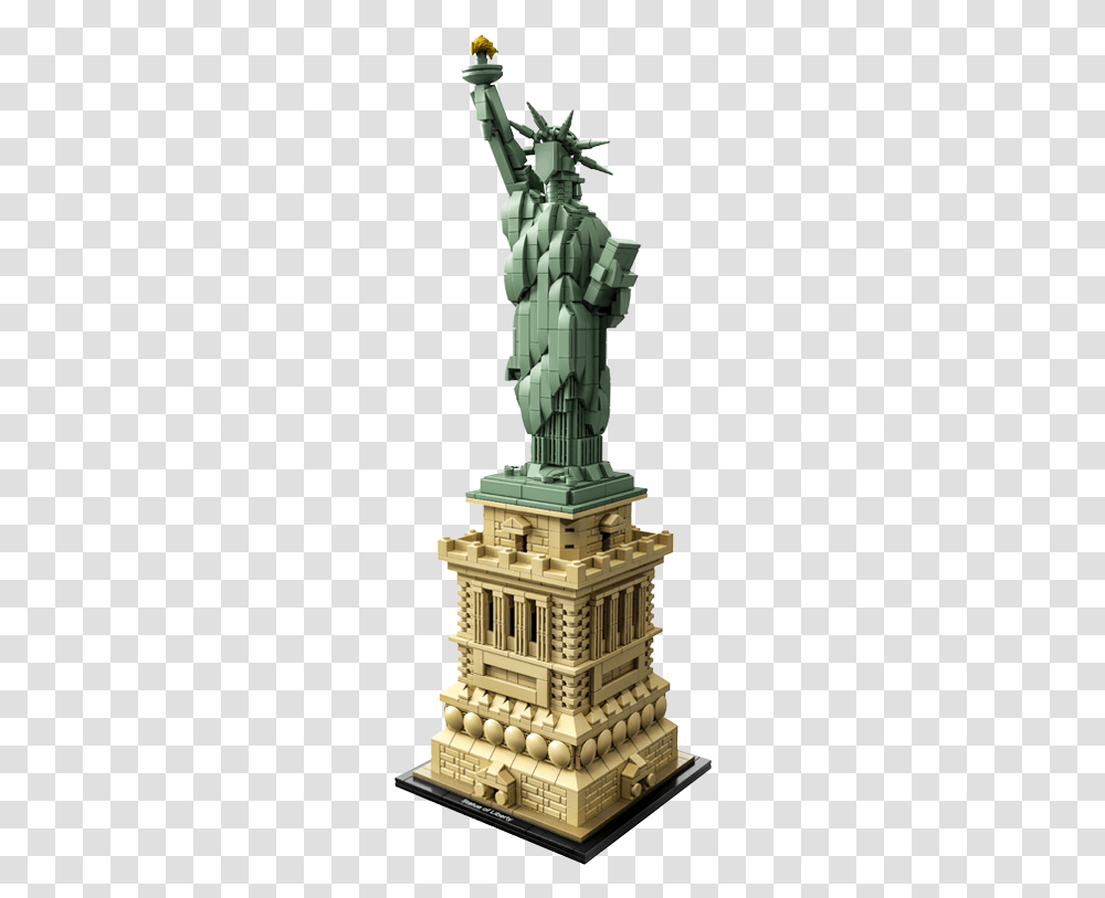 Lego Statue Of Liberty Face Fix, Toy, Sculpture, Pillar Transparent Png