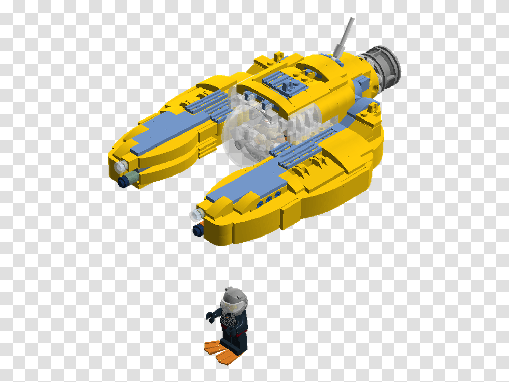 Lego Subnautica Sea Moth, Watercraft, Vehicle, Transportation, Vessel Transparent Png