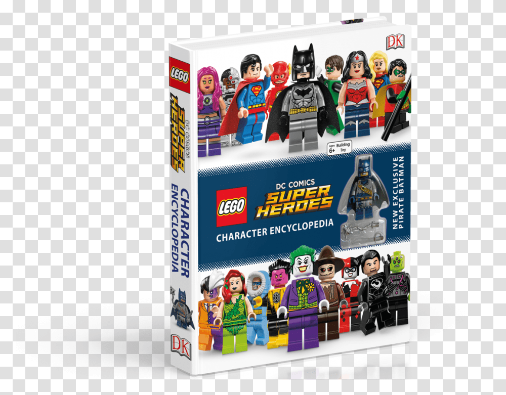 Lego Super Heroes Book, Label, PEZ Dispenser, Person Transparent Png
