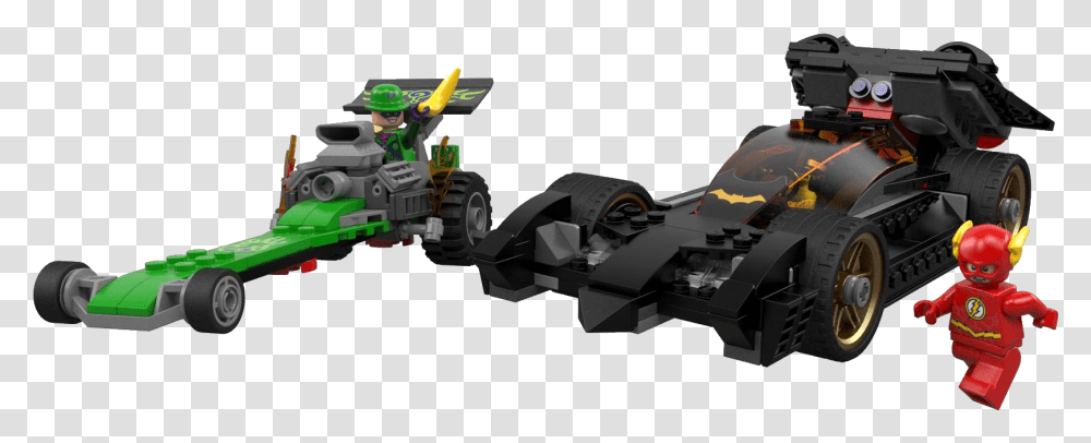 Lego Super Heroes Flash And Batman, Toy, Vehicle, Transportation, Person Transparent Png