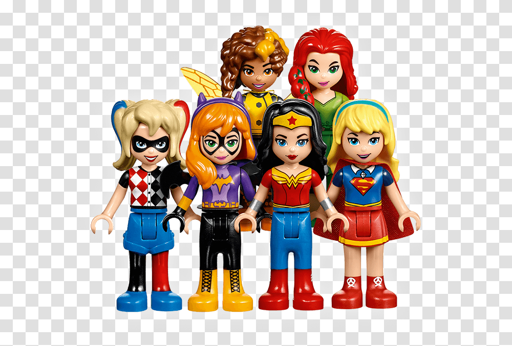 Lego Super Heroes Girls, Toy, Doll, People, Person Transparent Png