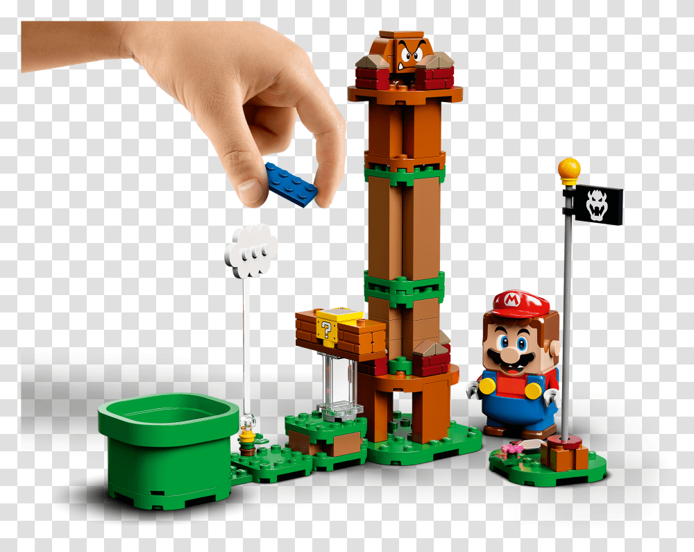 Lego Super Mario Bowser Castle, Person, Human, Toy, Nutcracker Transparent Png
