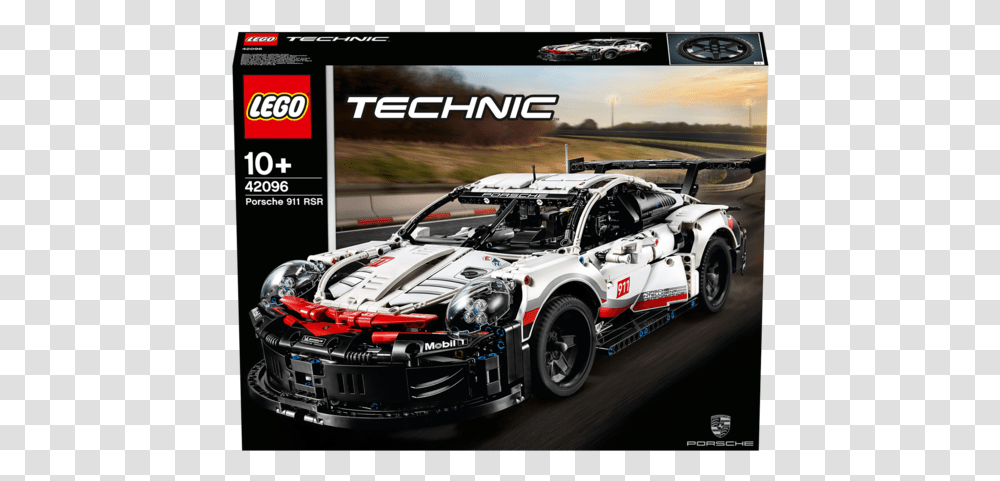 Lego Technic Porsche 911 Rsr, Race Car, Sports Car, Vehicle, Transportation Transparent Png