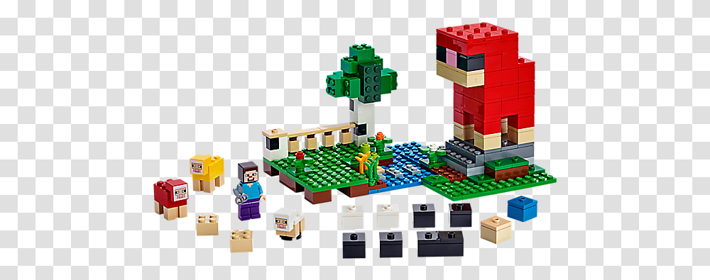 Lego The Wool Farm 21153 Lego Minecraft 21153, Toy, Game, Photography, Rubix Cube Transparent Png