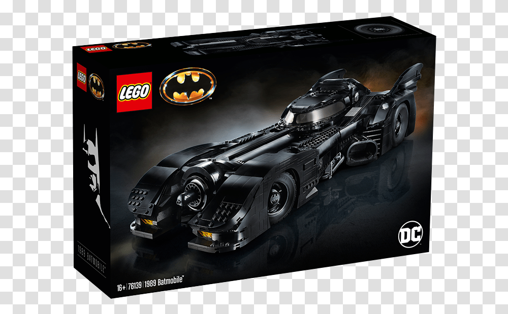 Lego Tim Burton Batmobile, Sports Car, Vehicle, Transportation, Automobile Transparent Png