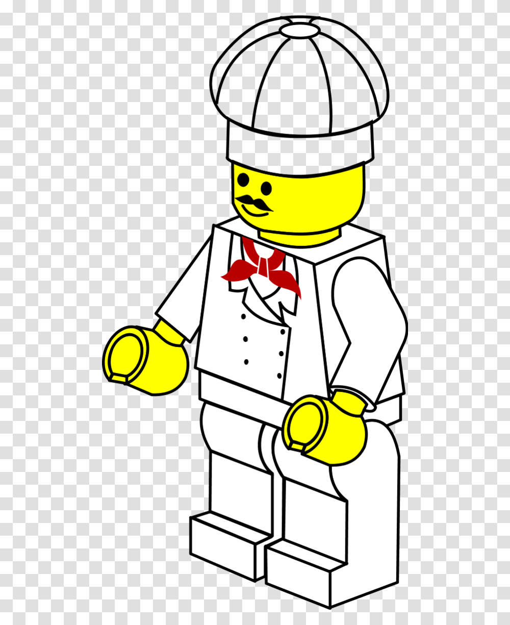 Lego Town Chef, Waiter, Bird, Animal, Performer Transparent Png