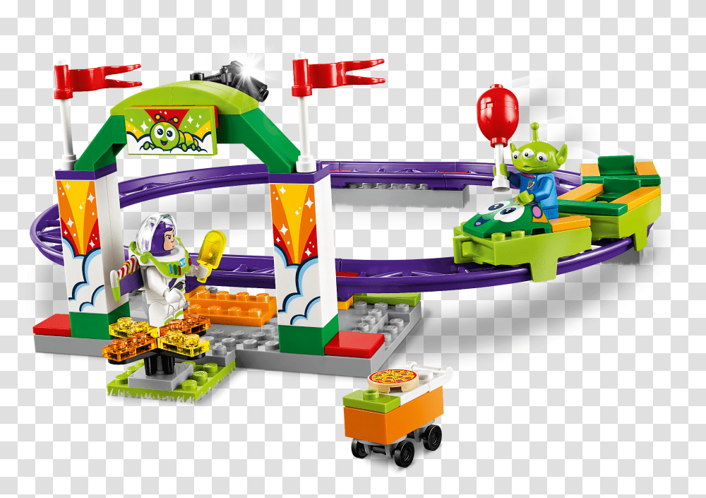 Lego Toy Story Roller Coaster, Vehicle, Transportation, Car, Automobile Transparent Png