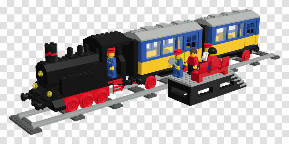 Lego, Train, Vehicle, Transportation, Locomotive Transparent Png
