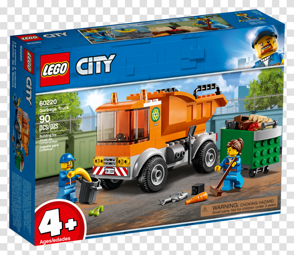 Lego, Truck, Vehicle, Transportation, Fire Truck Transparent Png