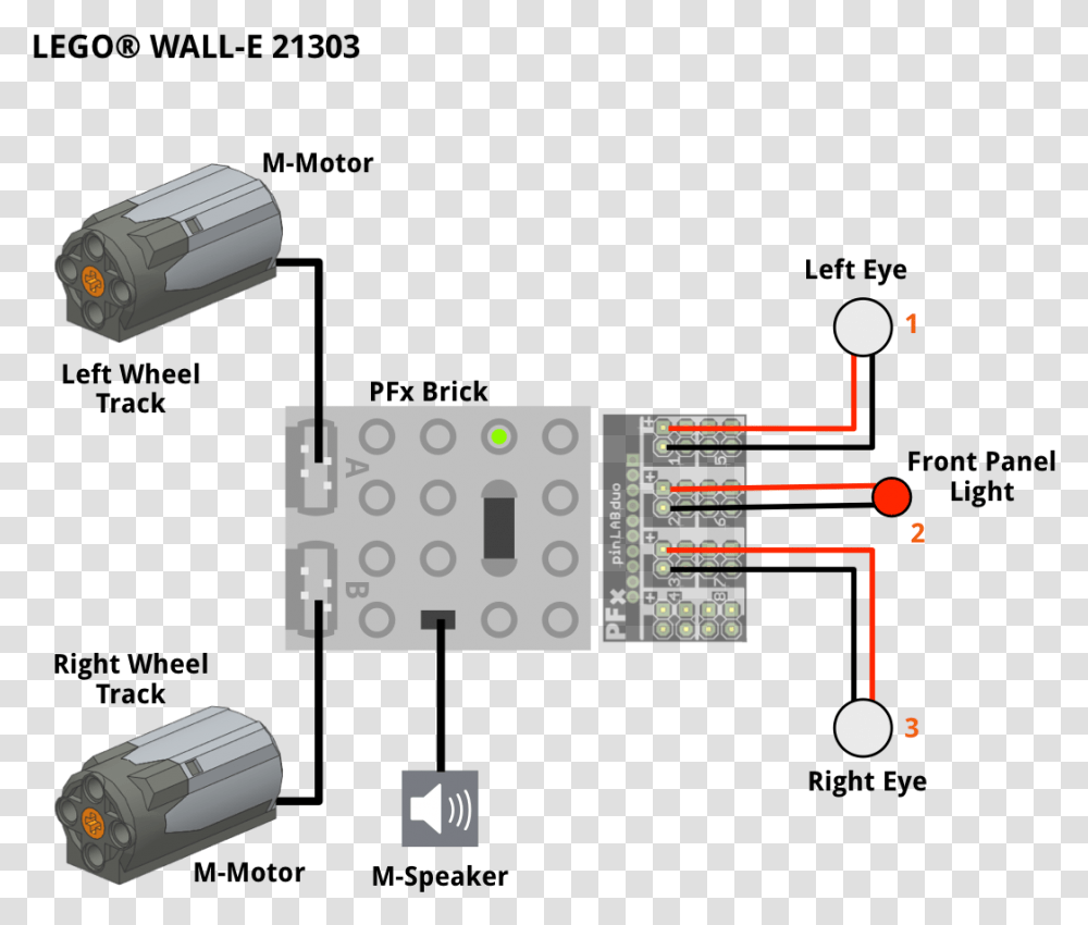 Lego Wall E Light, Electronics, Long Sleeve, LED, Electrical Device Transparent Png