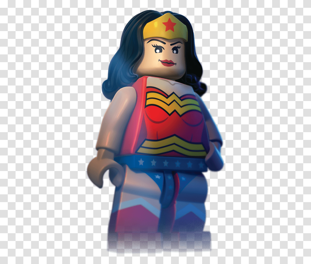 Lego Wonder Woman Lego Batman 2 Icon, Toy, Doll Transparent Png