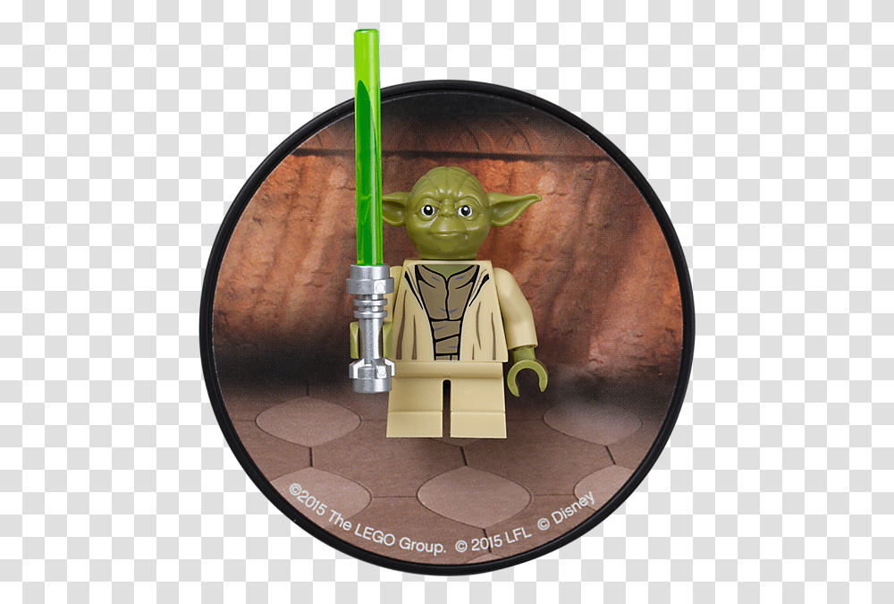 Lego Yoda Magnet, Disk, Figurine, Dvd, Screen Transparent Png