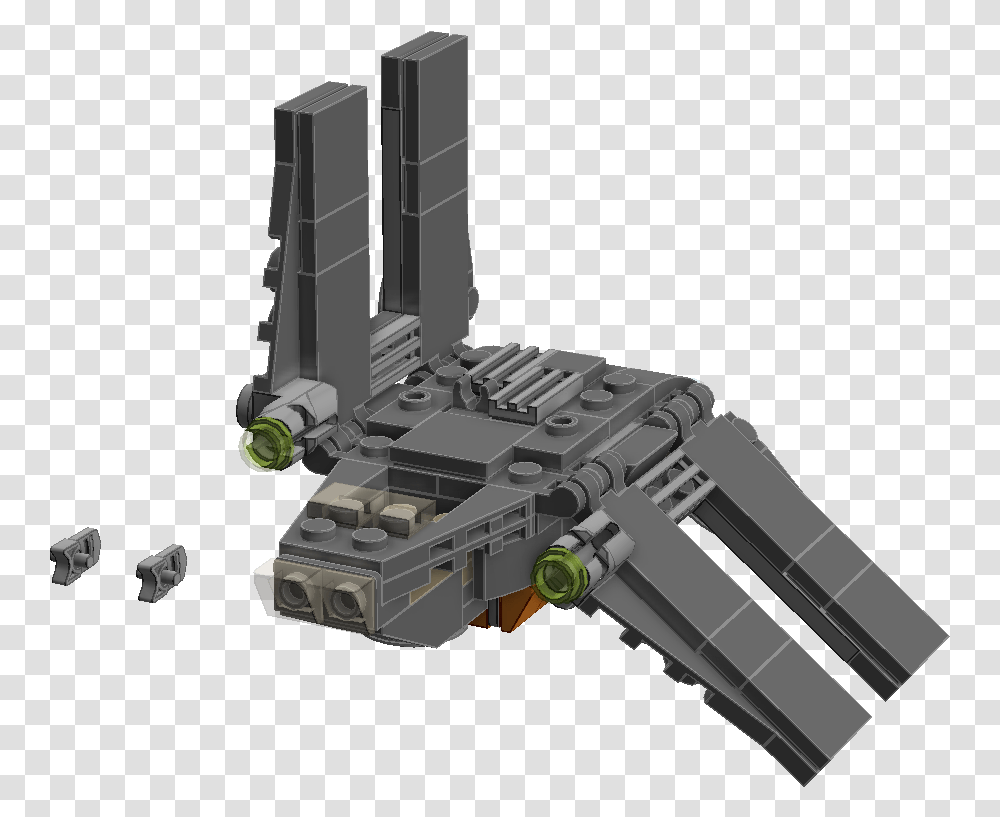 Lego Zeta Class Cargo Shuttle, Toy, Weapon, Weaponry, Gun Transparent Png
