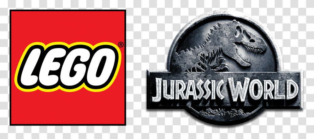 Legojurassicworldlogo Lego Jurassic World 2 Symbol, Trademark, Coin, Money, Emblem Transparent Png