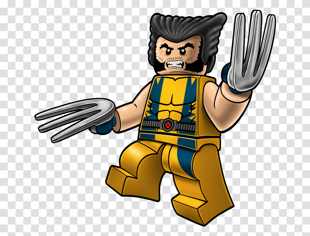 Legos Clipart Lego Wolverine Clipart, Apparel, Toy, Hand Transparent Png