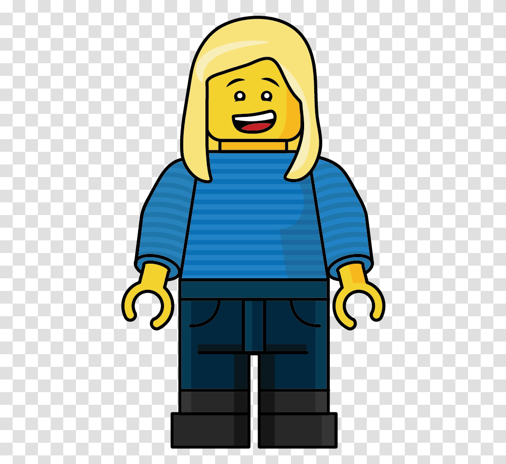 Legos Clipart Person Lego Cartoon, Sleeve, Long Sleeve Transparent Png