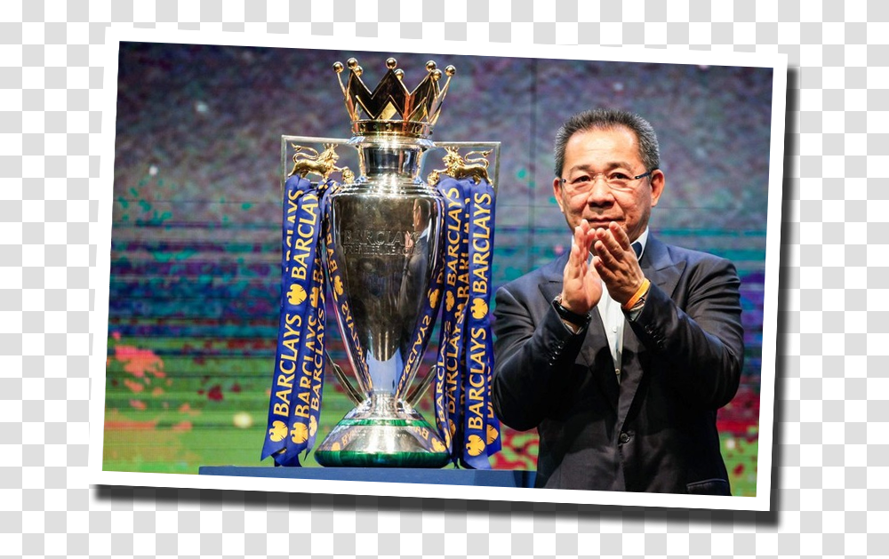 Leicester City Owner Death, Person, Human, Trophy Transparent Png