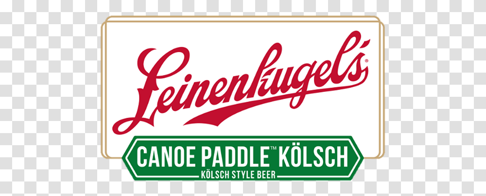 Leinenkugel Canoe Paddle Kolsch Sign, Label, Advertisement, Poster Transparent Png