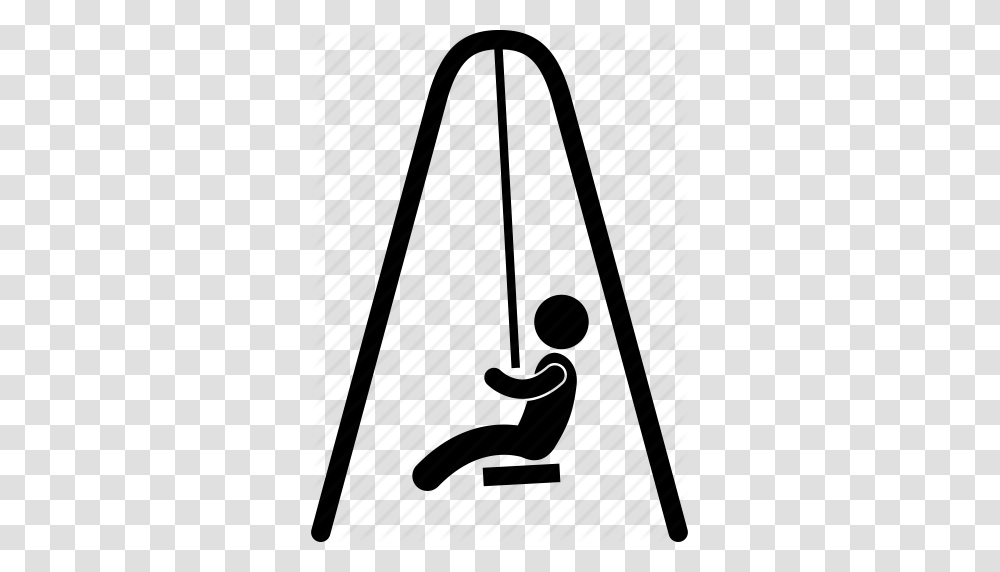 Leisure Clipart Playground Activity, Swing, Toy, Silhouette, Tree Transparent Png