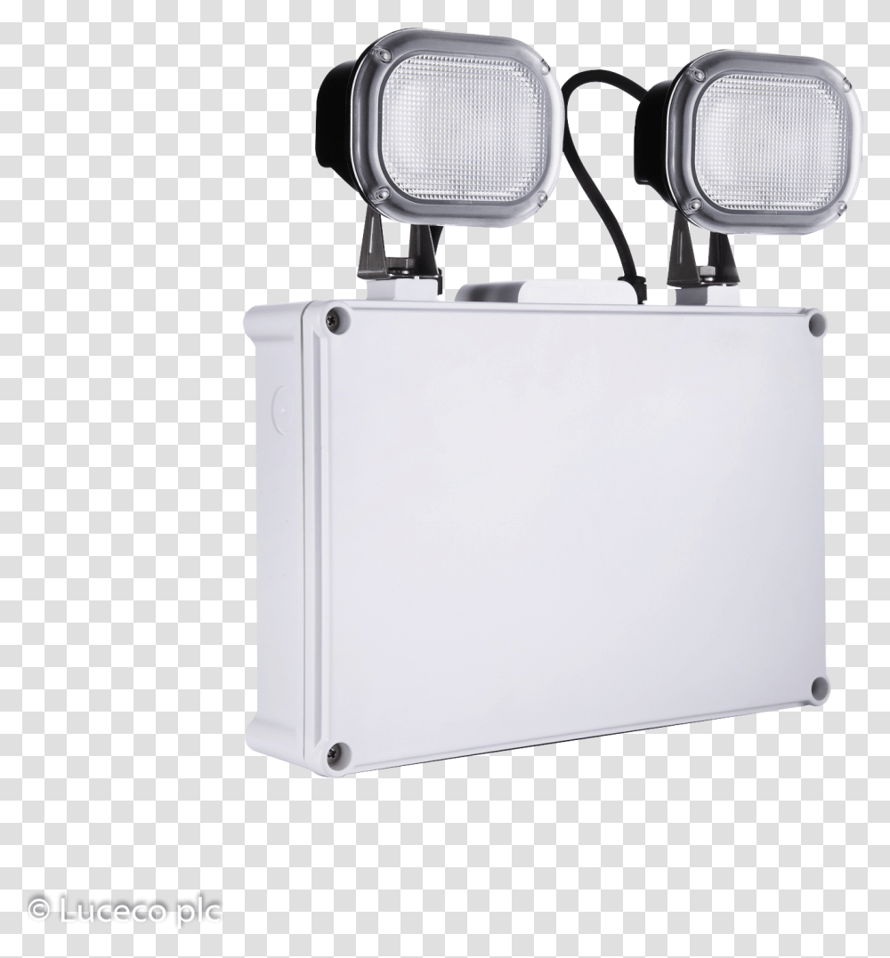 Lemipexteda Luceco Lighting Twin Spot Emergency Light, Headlight, Projector, White Board, Cushion Transparent Png