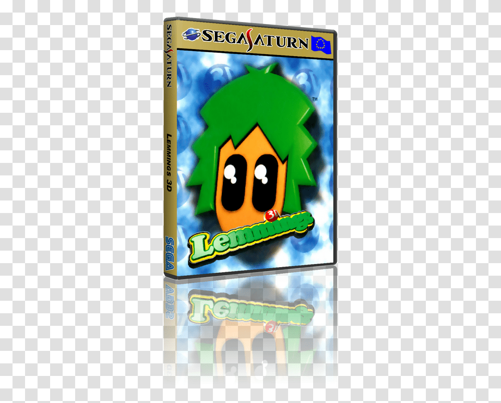 Lemmings 3d, Pac Man, Poster, Advertisement Transparent Png