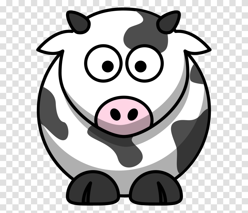 Lemmling Cartoon Cow, Animals, Performer, Stencil, Piggy Bank Transparent Png