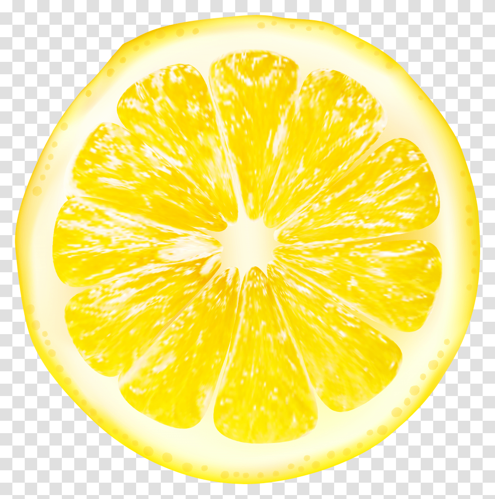 Lemon Clipart Mango Background Lemon Slice Transparent Png
