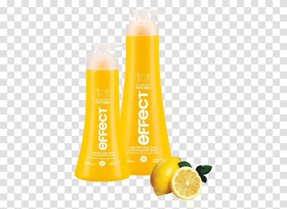 Lemon Domaine De Canton, Bottle, Cosmetics, Sunscreen, Citrus Fruit Transparent Png