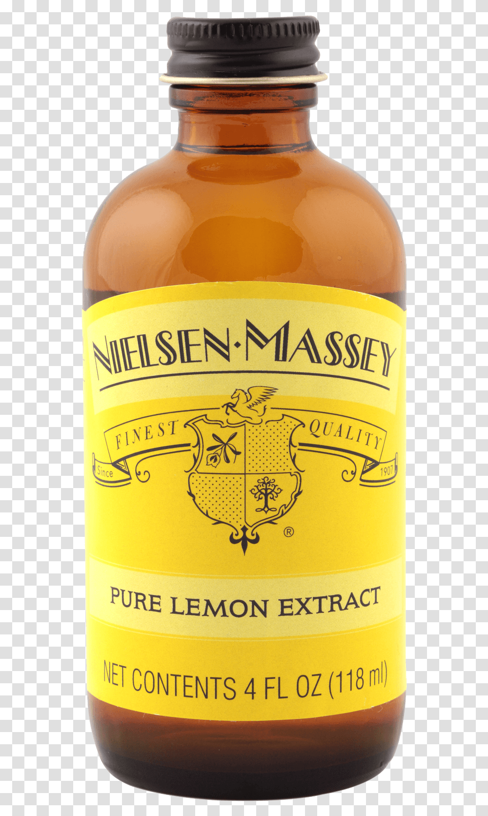 Lemon Extract Nielsen Massey, Liquor, Alcohol, Beverage, Drink Transparent Png