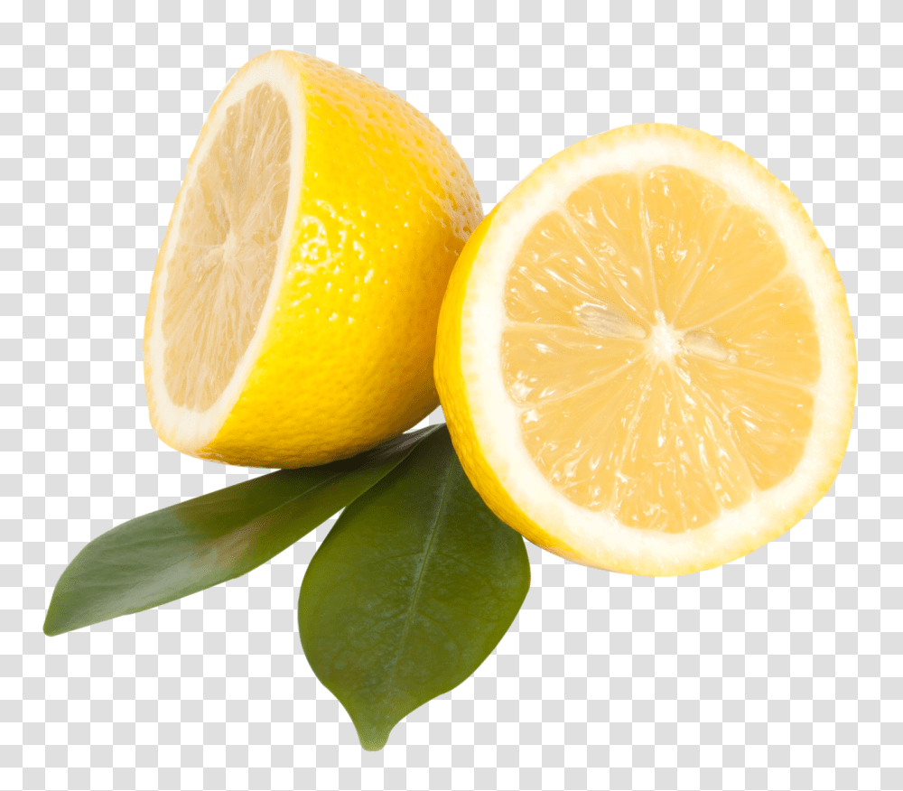 Lemon Fruit With Leaf Image, Citrus Fruit, Plant, Food, Orange Transparent Png