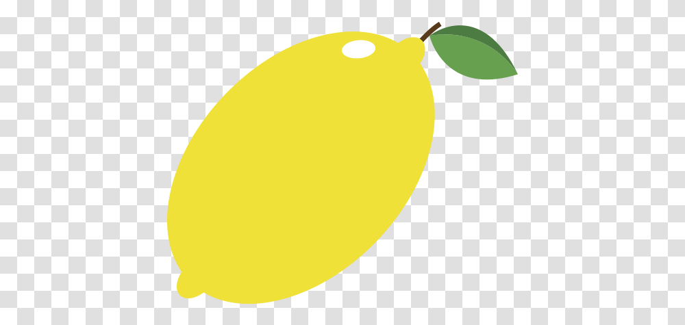 Lemon Icon Lemon, Plant, Tennis Ball, Fruit, Food Transparent Png