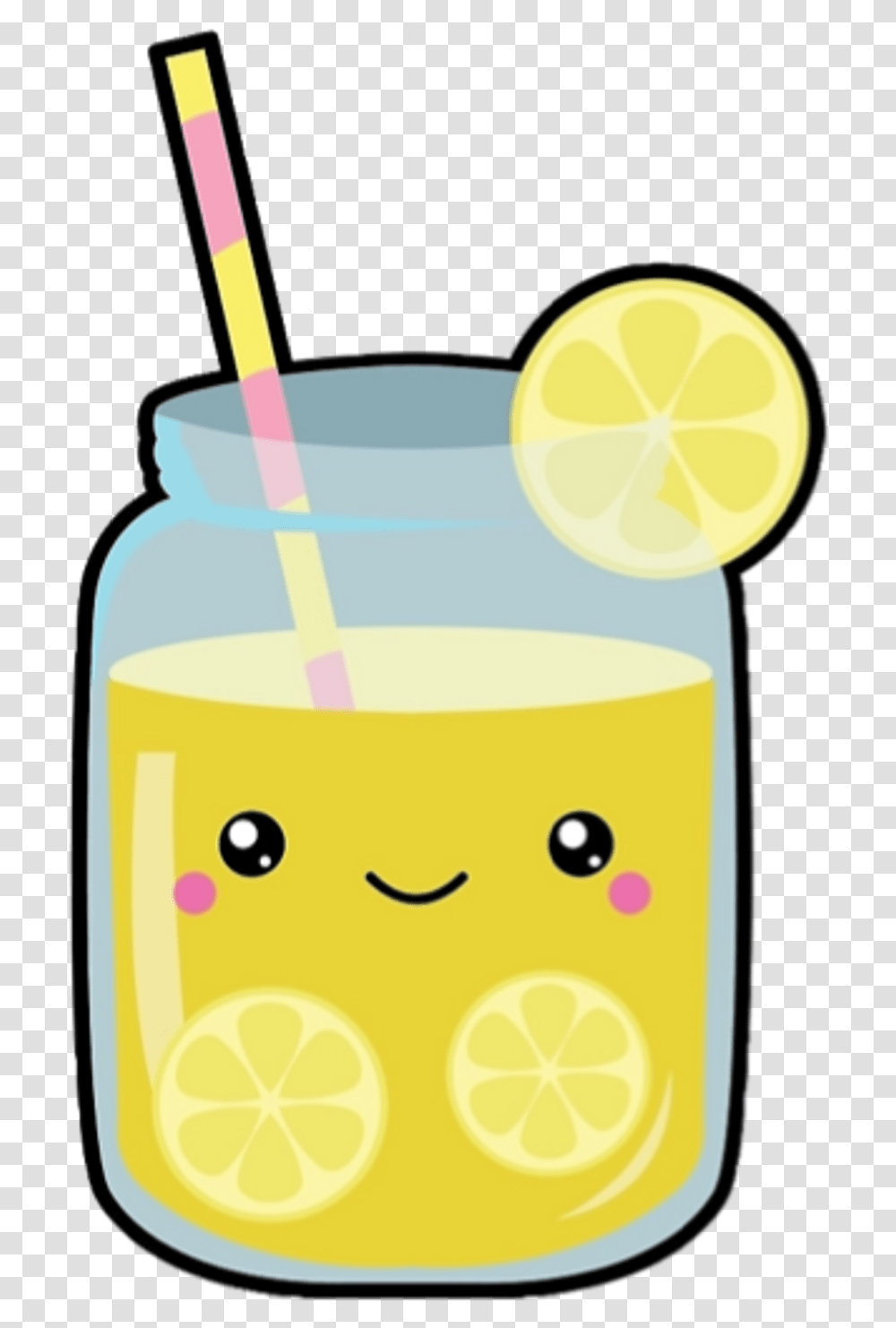 Lemon Juice Kawaii Clipart Download Lemon Juice Clipart, Lemonade, Beverage, Drink, Jar Transparent Png