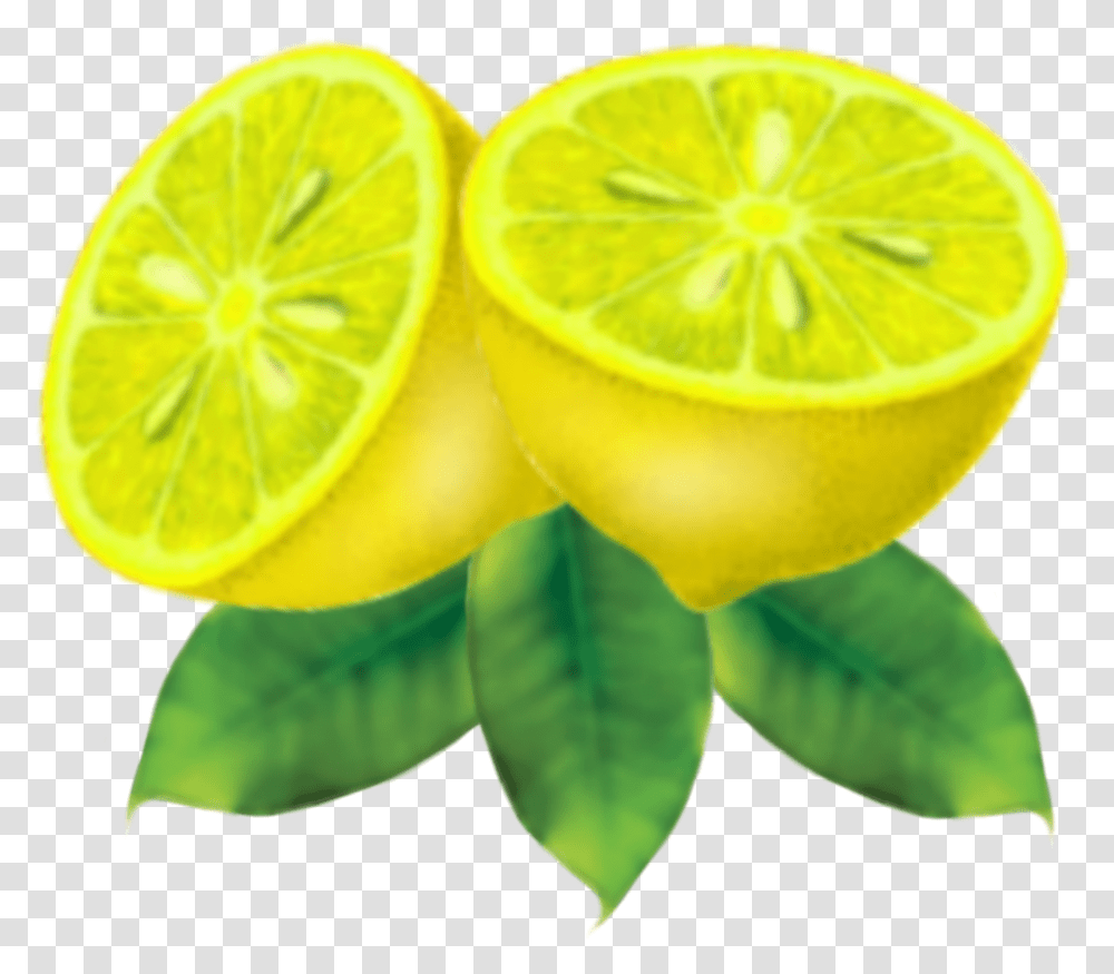 Lemon Juice Syrup Lemons Lemmonremixit Ftestickers Lime, Citrus Fruit, Plant, Food Transparent Png