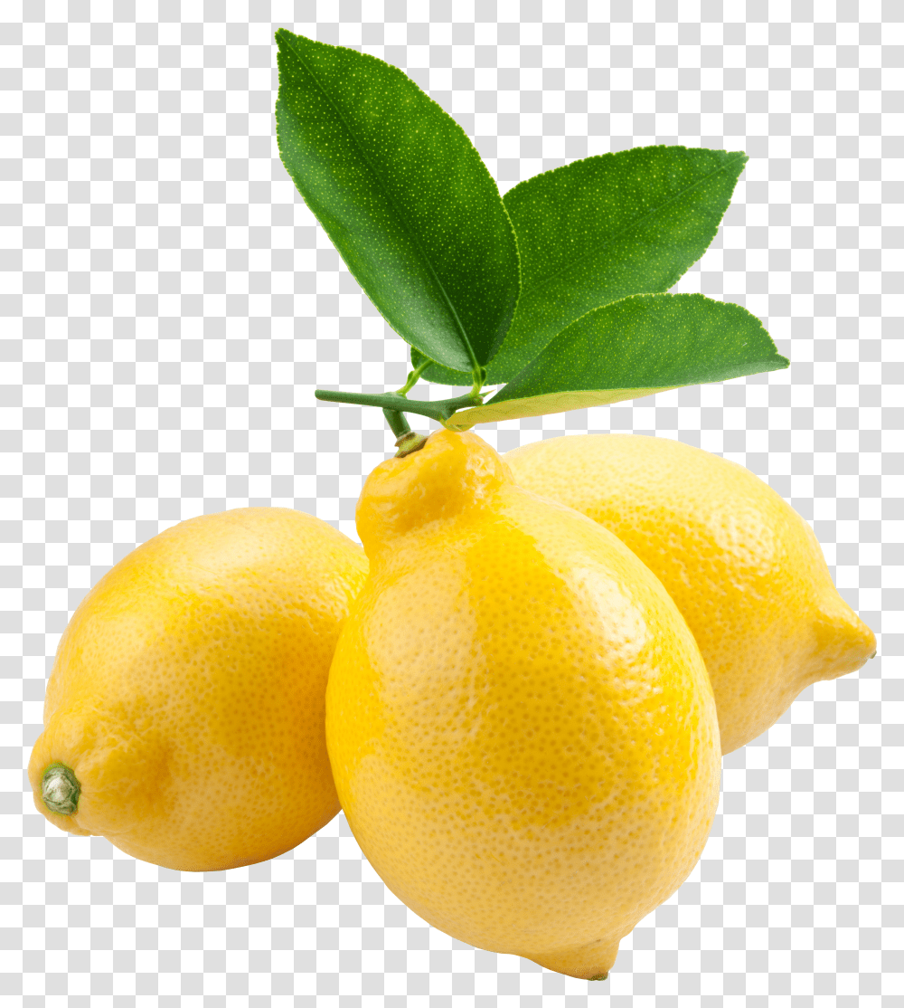 Lemon Lemons With Leaves Transparent Png