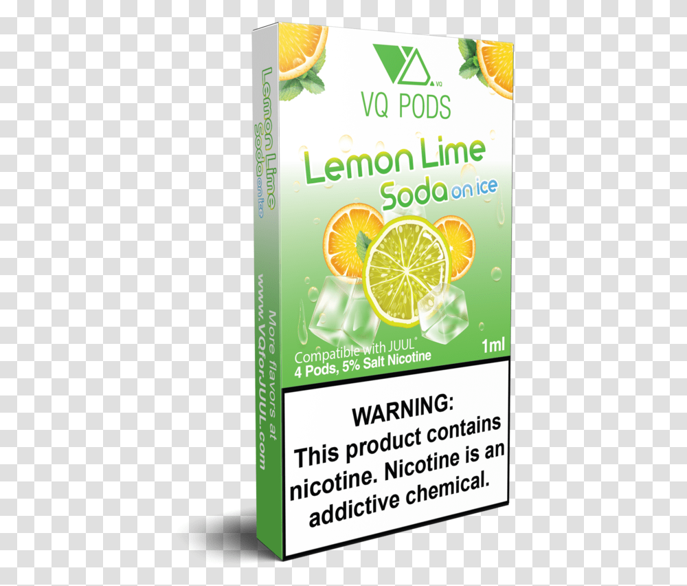 Lemon Lime Soda Vq Pod, Juice, Beverage, Orange Juice, Plant Transparent Png