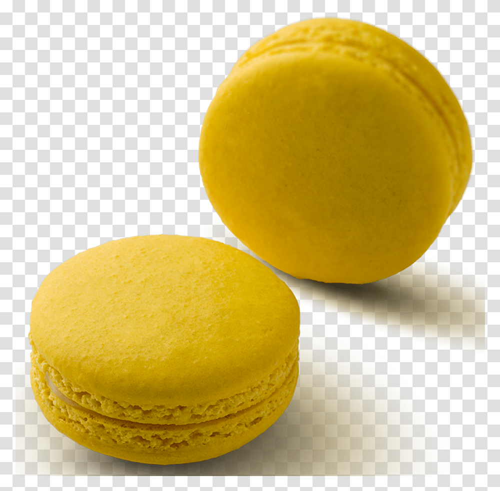 Lemon Macaron Solid, Bread, Food, Sweets, Confectionery Transparent Png