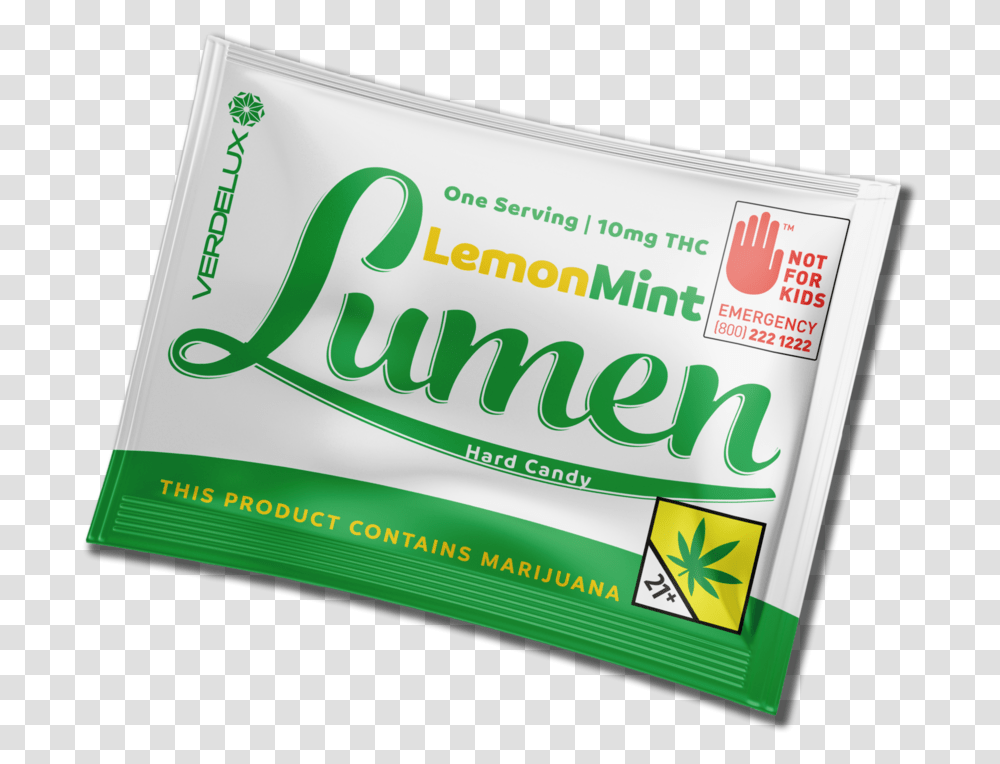 Lemon Mint Lumen Bag, Paper, Toothpaste Transparent Png