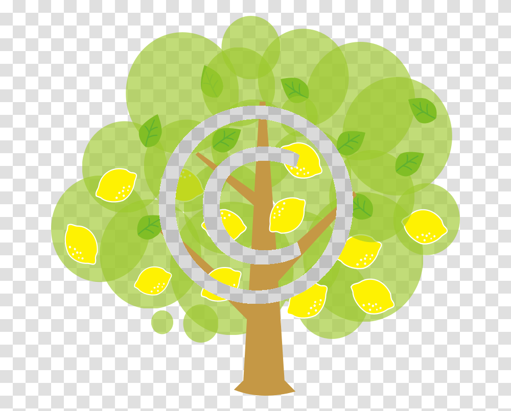 Lemon Tree Lemon Tree Clipart, Graphics, Plant, Spiral Transparent Png