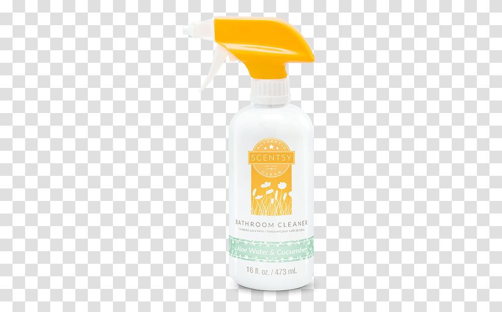Lemon Verbena Bathroom Cleaner, Bottle, Cosmetics, Sunscreen, Milk Transparent Png