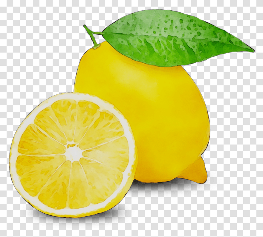 Lemon Vitamin C Vegetarian Cuisine Background Lemon, Citrus Fruit, Plant, Food Transparent Png