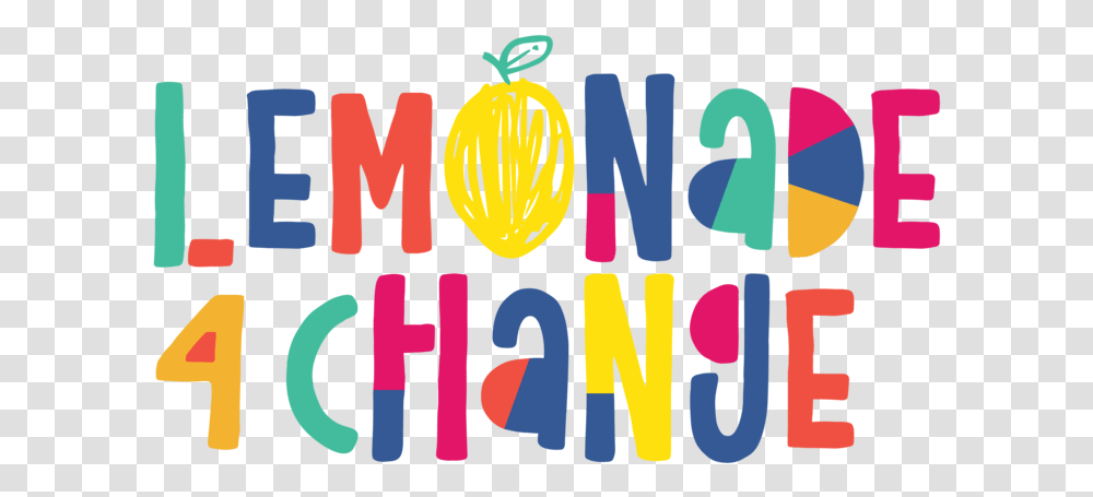 Lemonade 4 Change Graphic Design, Text, Alphabet, Number, Symbol Transparent Png