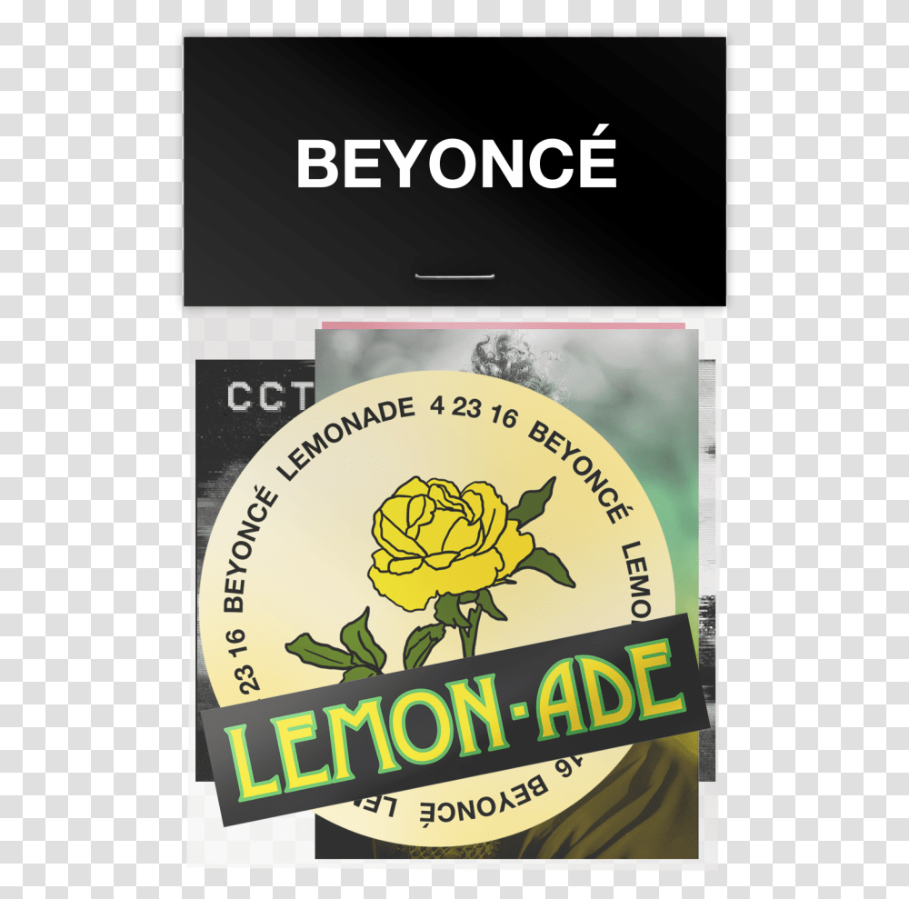 Lemonade Flower Beyonce, Label, Poster, Advertisement Transparent Png