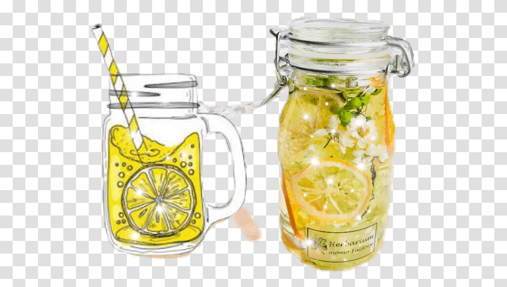 Lemonade Limonatafreetoedit Blackwhite Girl Yujacha, Beverage, Drink, Jug, Glass Transparent Png