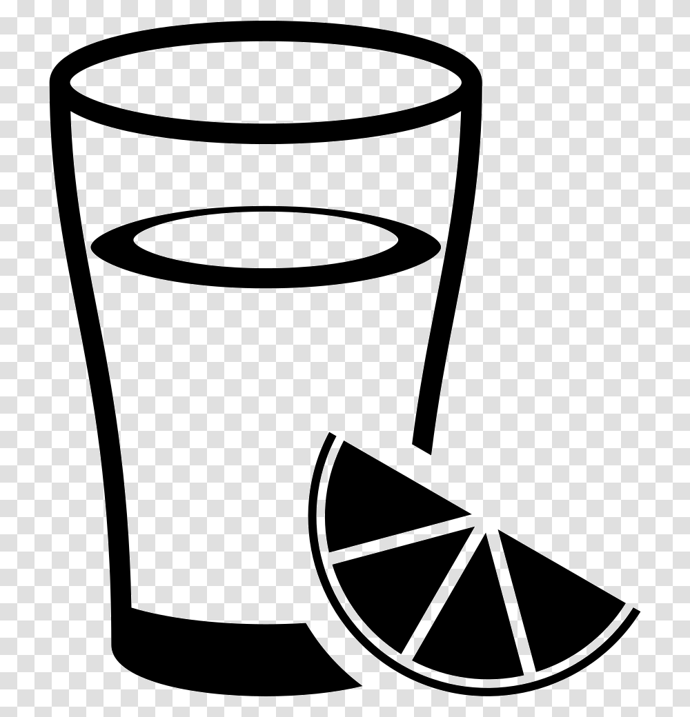 Lemonade On Glass With Lemon Slice Icon Free Download, Lamp, Cylinder, Beverage, Drink Transparent Png